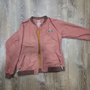 Womens LL Bean 3 Season Bomber Jacket Sienna Clay